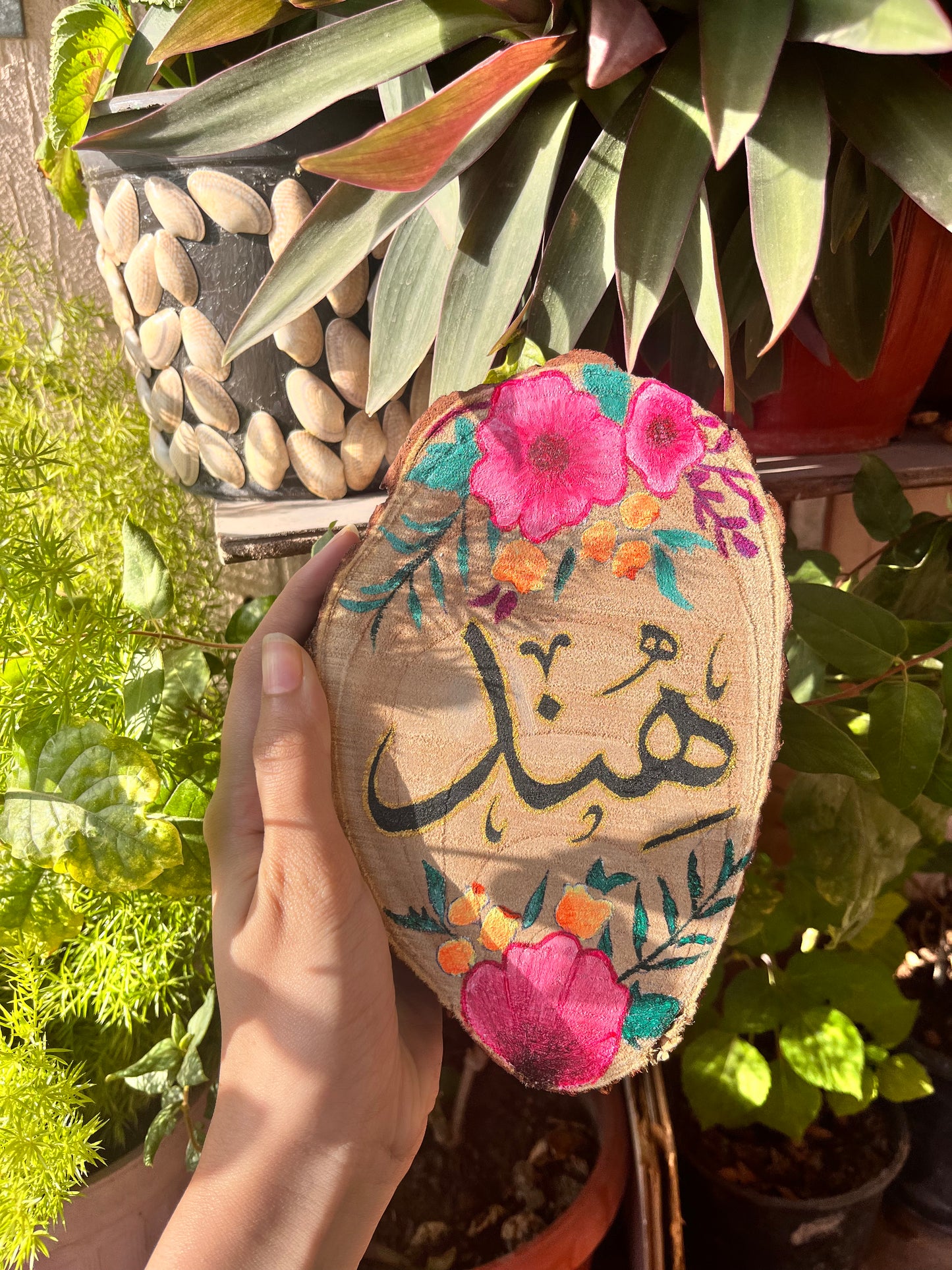 شريحة خشب هند للخط العربي