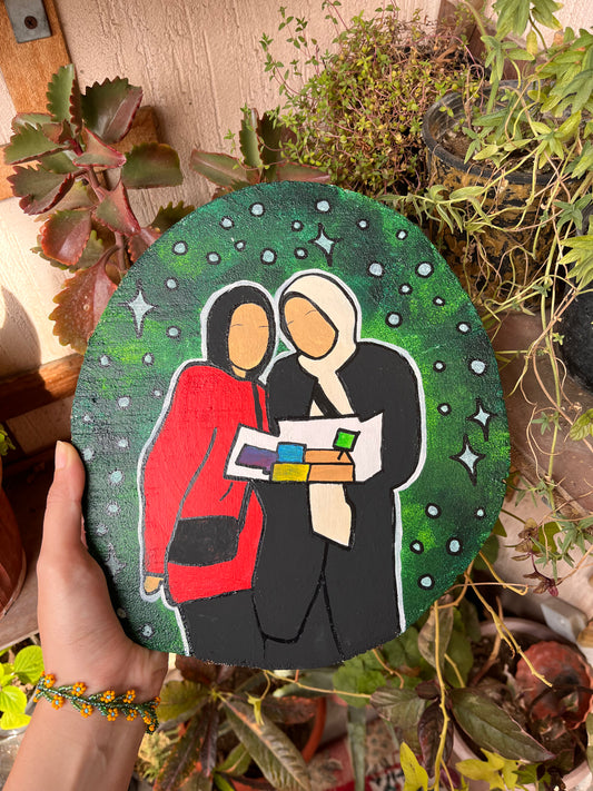 Forest Evergreen Wood Slice